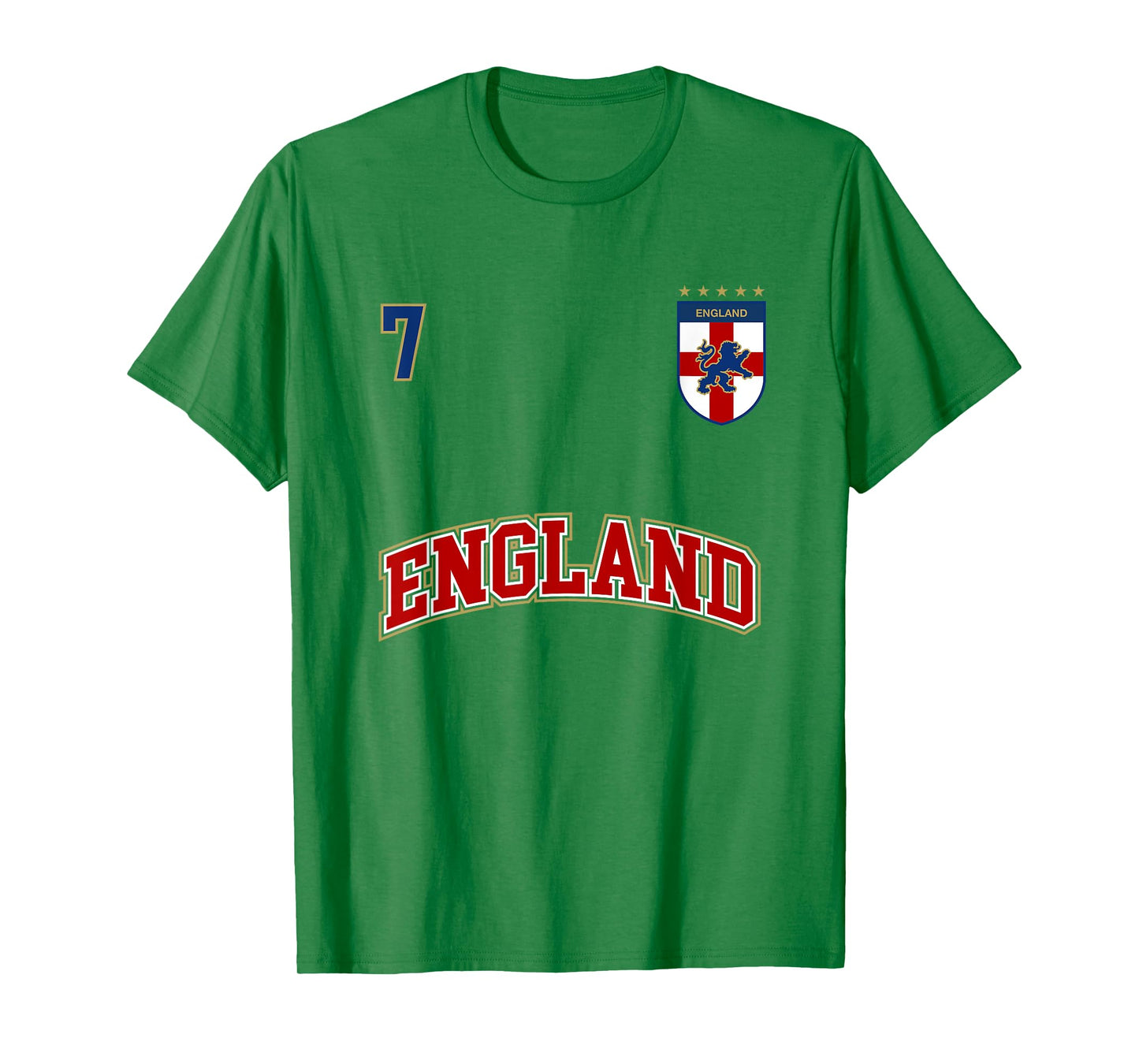 England Football Team Shirt Number 7 Sports English Flag