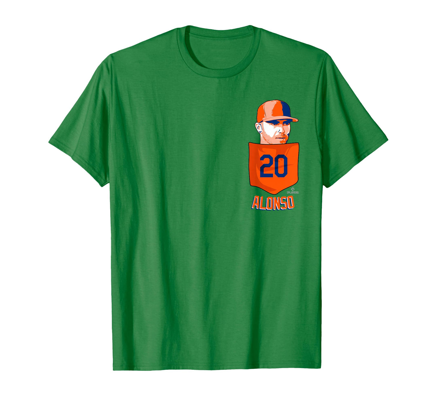 Pete Alonso New York Baseball Pocket Tee MLBPA T-Shirt