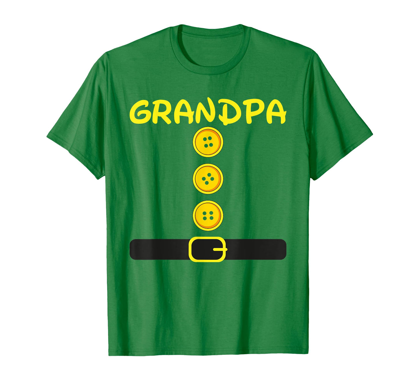 Grandpa Dwarf Costume Color Family Matching Dwarf Halloween T-Shirt