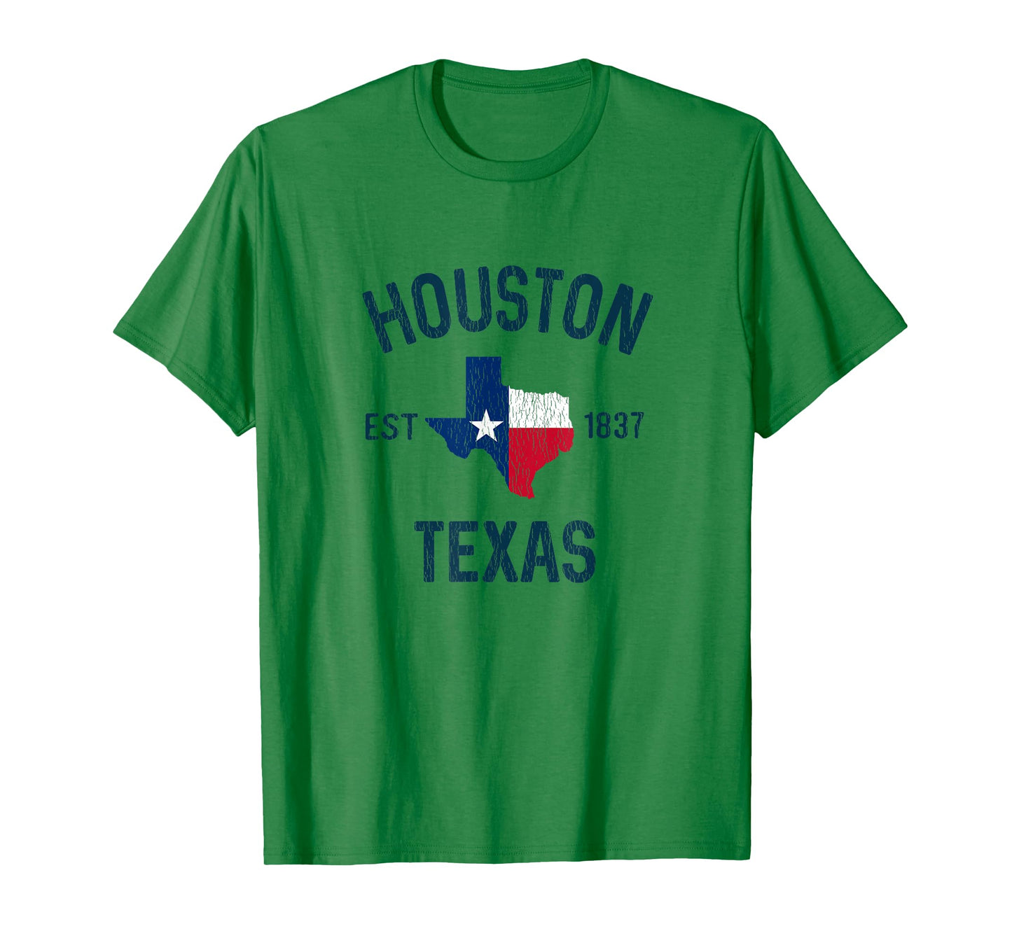 Houston Texas Gifts Souvenirs Men Women Kid Est 1837 Houston T-Shirt