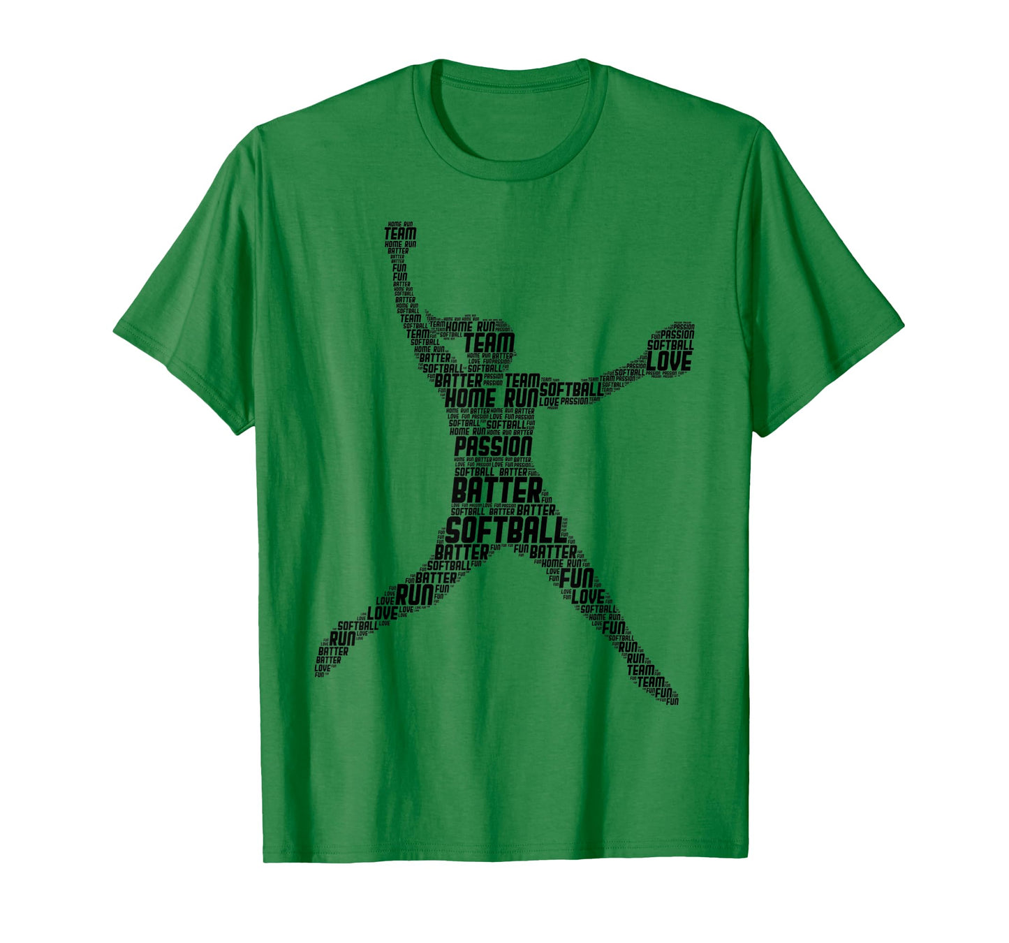 Softball Girls Women Kids T-Shirt