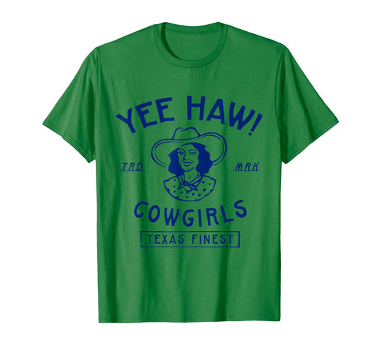 Yee Haw Howdy Rodeo Southern Cowgirls Yeehaw Women Girls T-Shirt