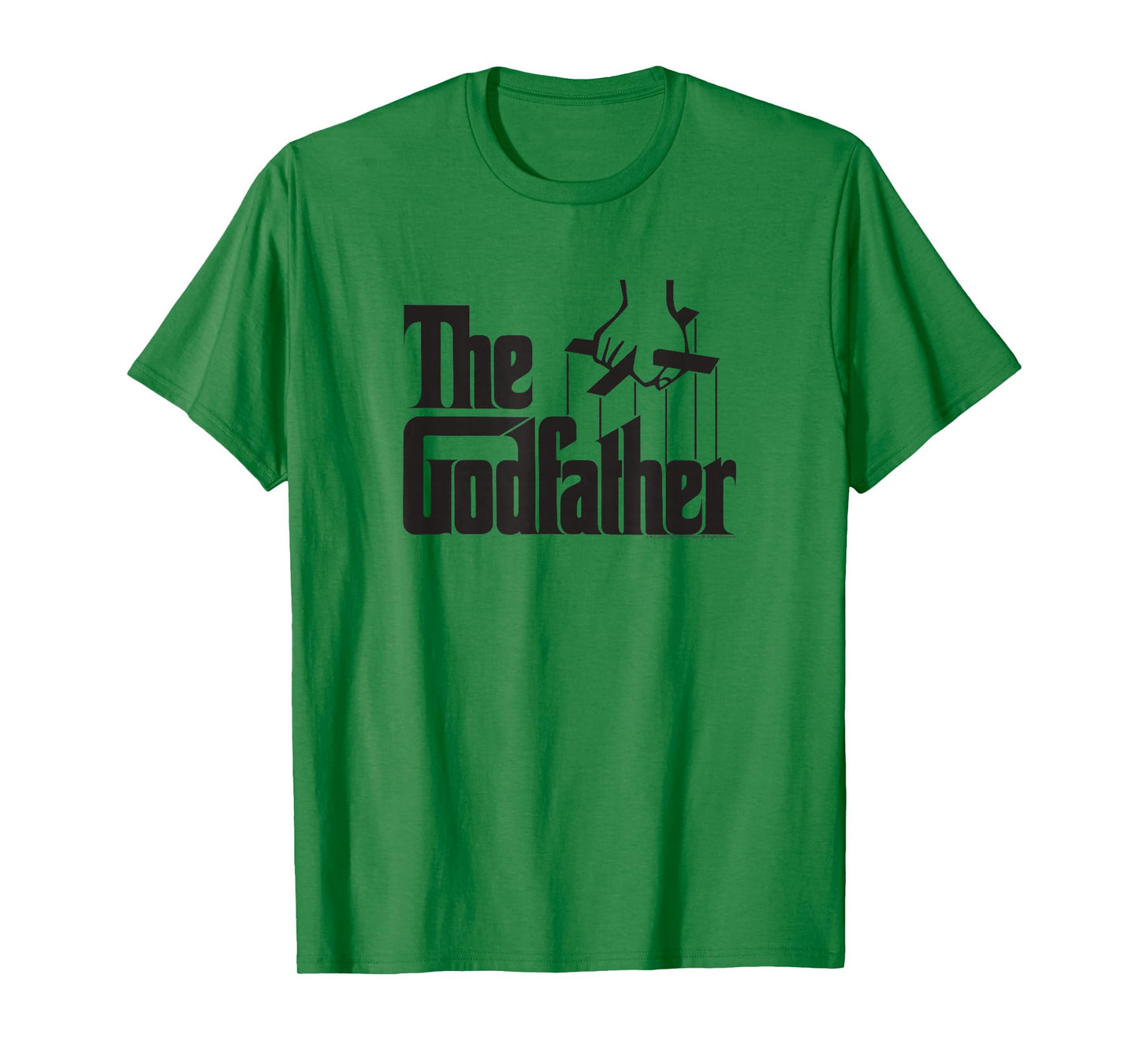 Ripple Junction The Godfather Logo T-Shirt, Men's & Women's Unisex-Adults Grey Cotton Classic Fit T-Shirt, Small, Short Sleeve, Crew Neck, Novelty Movie-t-shirts