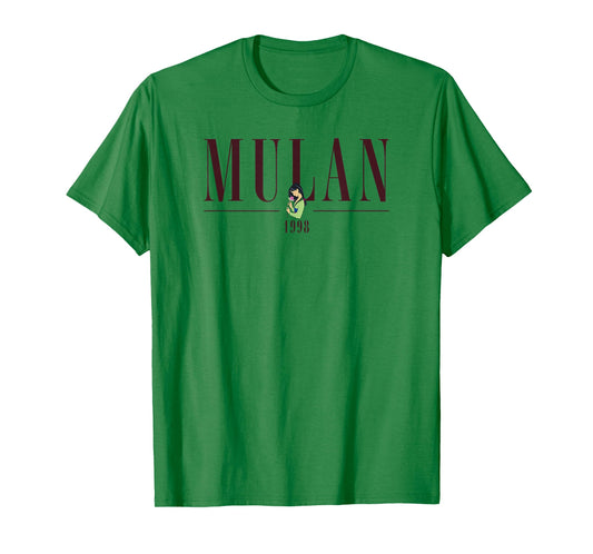 Disney Mulan Title & Portrait Nineteen Ninety-Eight T-Shirt