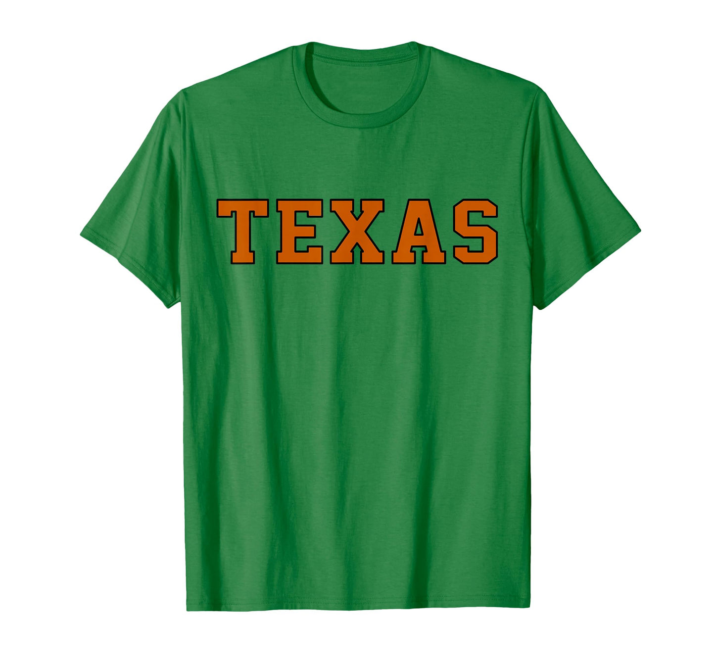 Vintage Texas Men Texas Women Retro Orange Gift T-Shirt