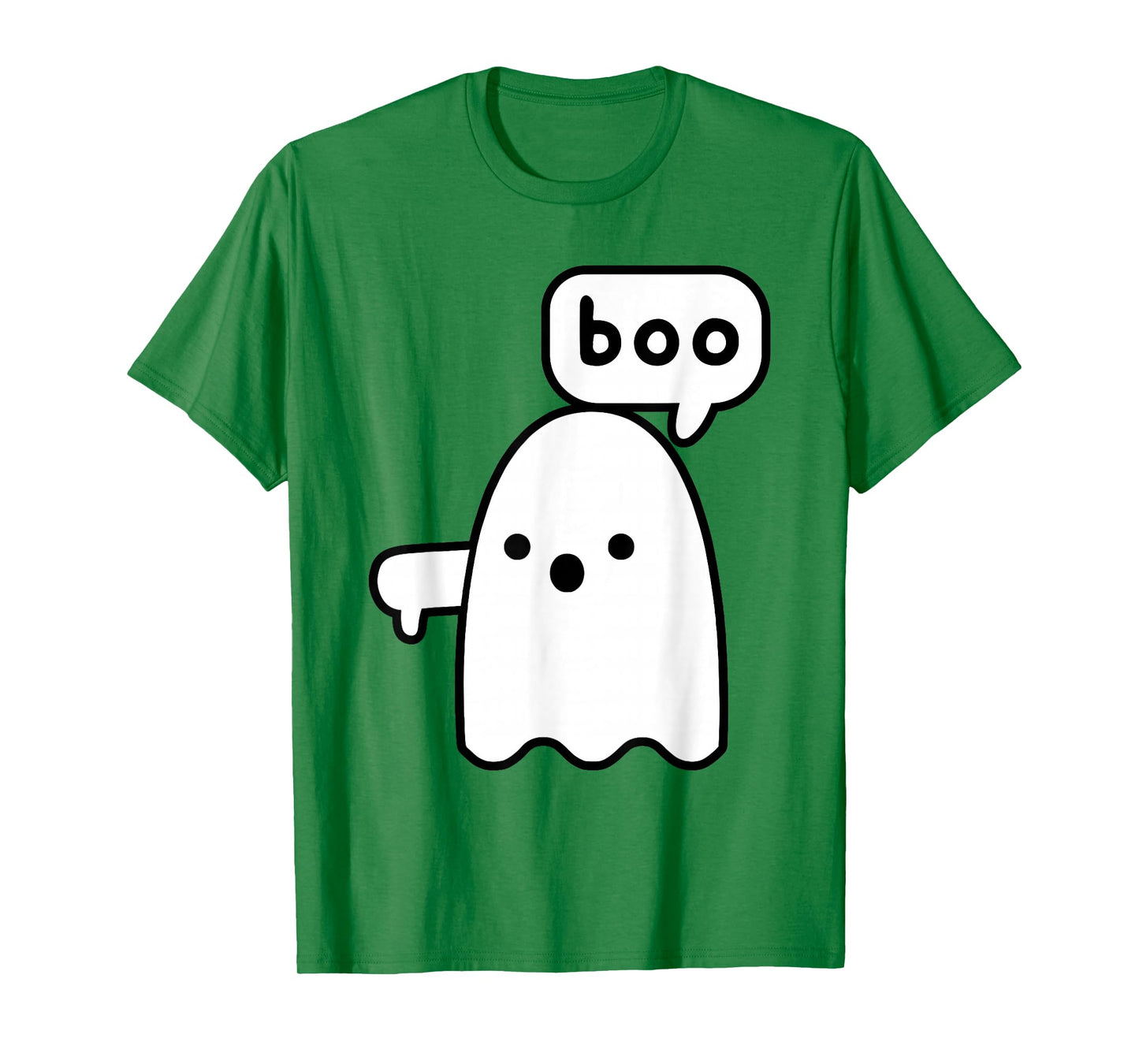 Thumbs Down Ghost Screaming Boo Disapproval Ghost halloween T-Shirt