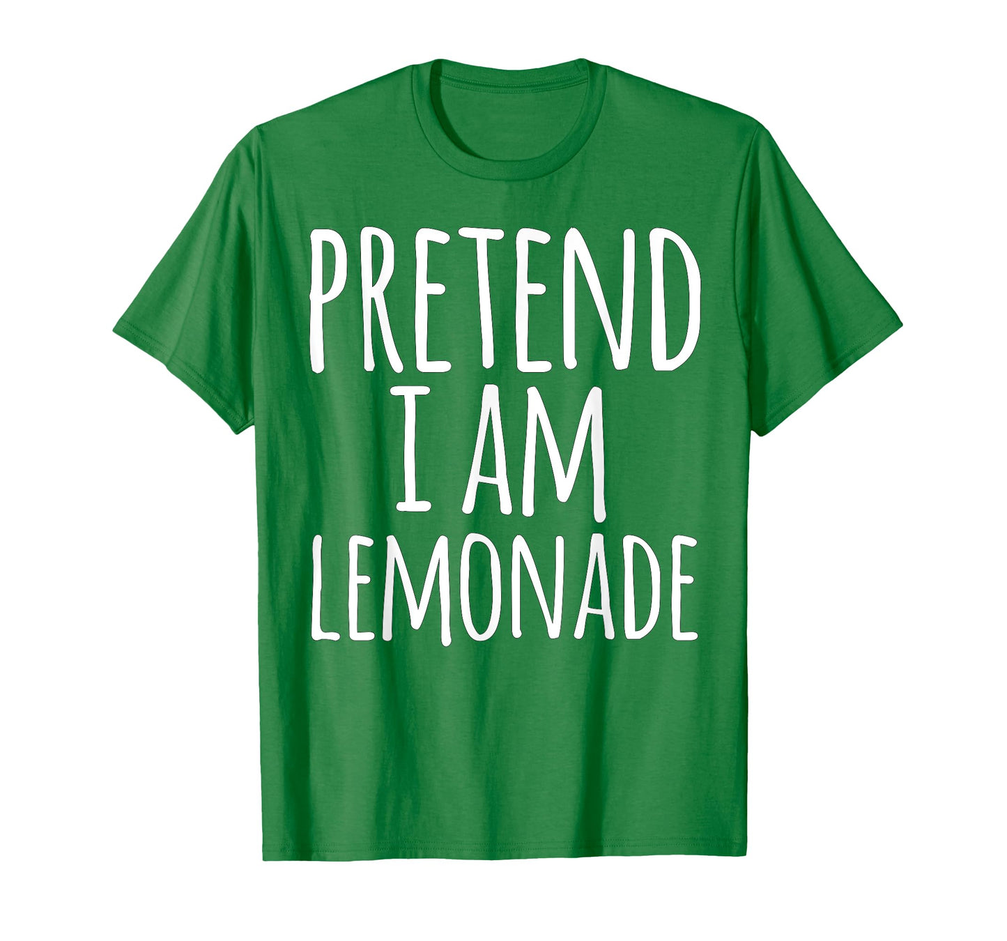 Funny Easy Lazy Halloween PRETEND I'M A LEMONADE Costume T-Shirt