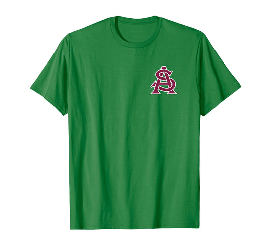 Arizon State Sun Devils Front/Back Gray Officially Licensed T-Shirt