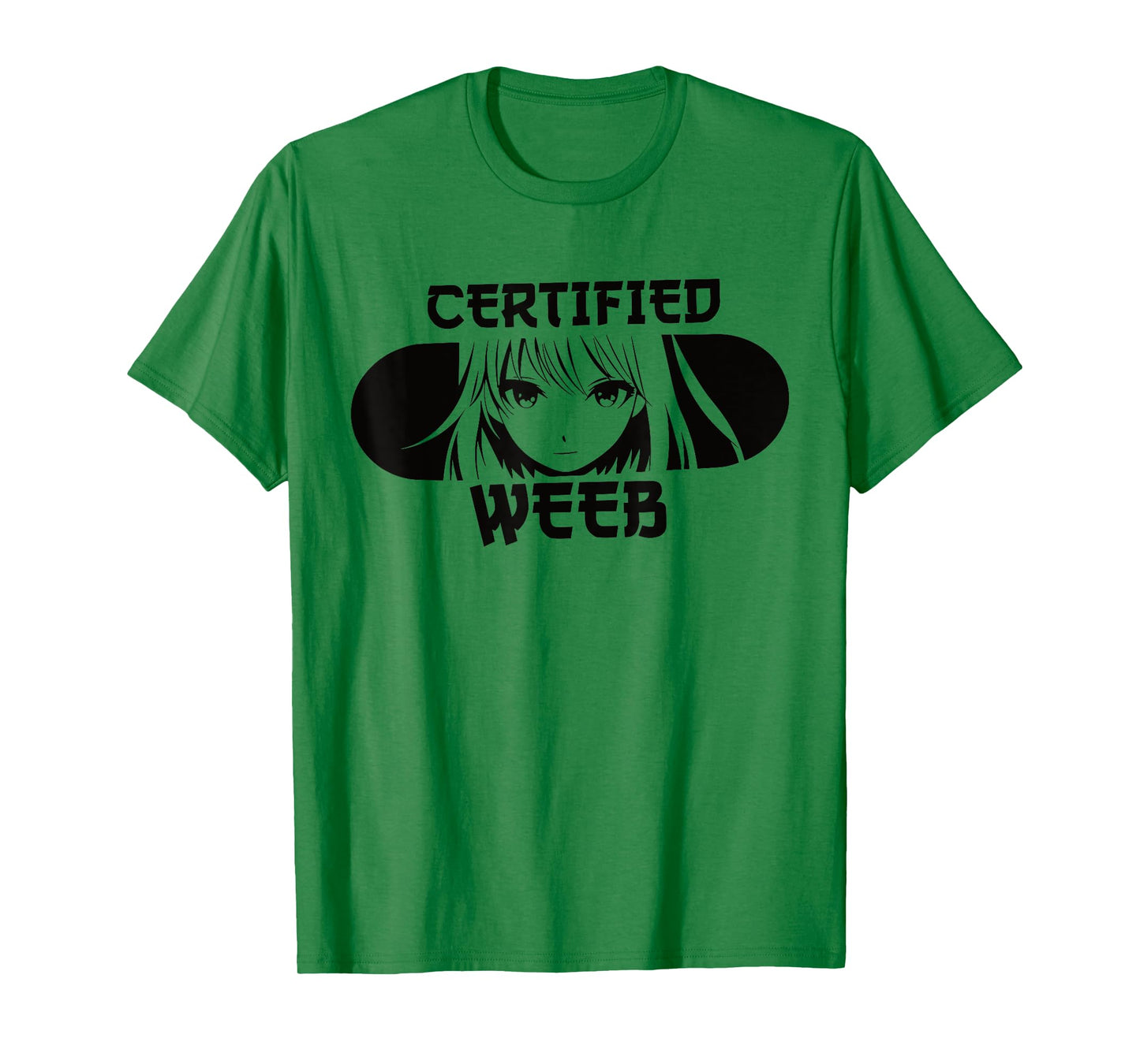 Certified Weeb Funny Anime Girl Fans Lover T-Shirt