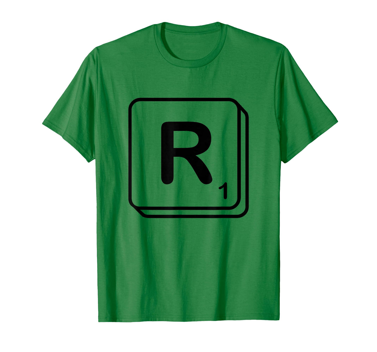 Letter R Word Game Tile T-Shirt