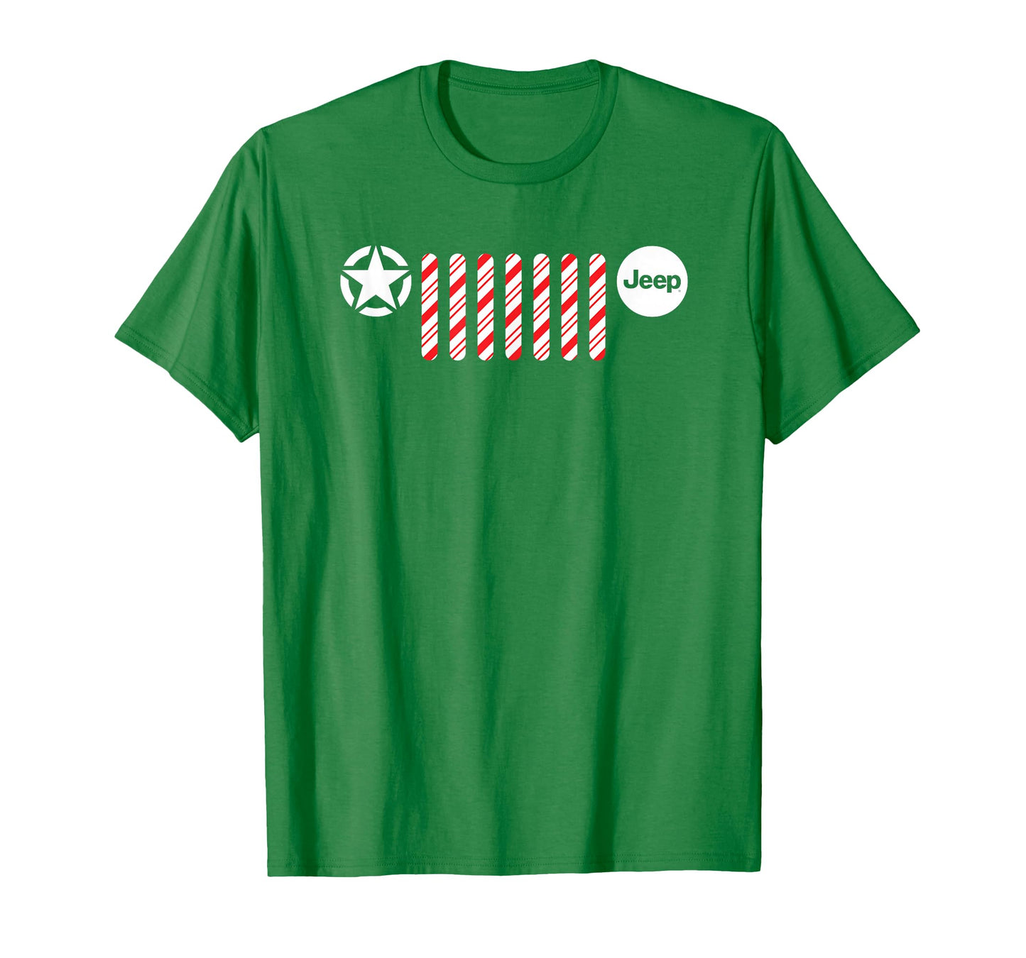 Jeep Candy Cane Grille T-Shirt