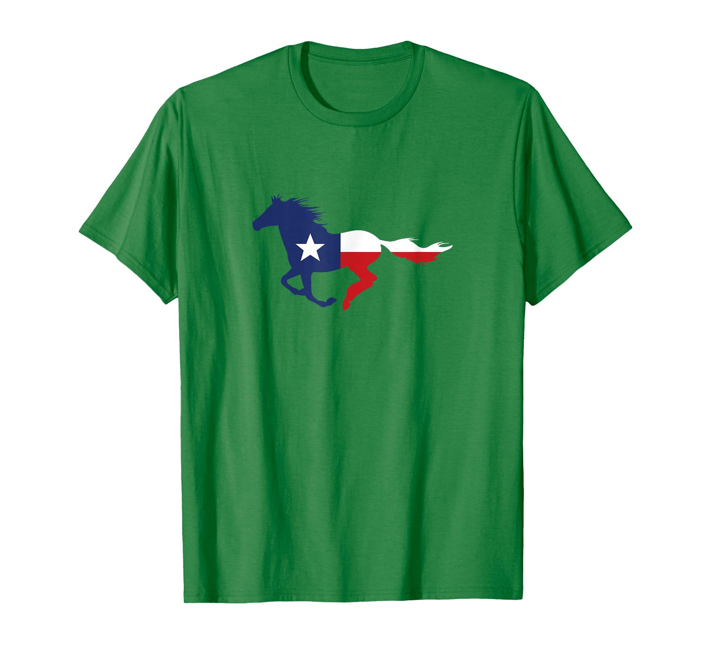 Texas State Flag Running Horse T-Shirt T-Shirt