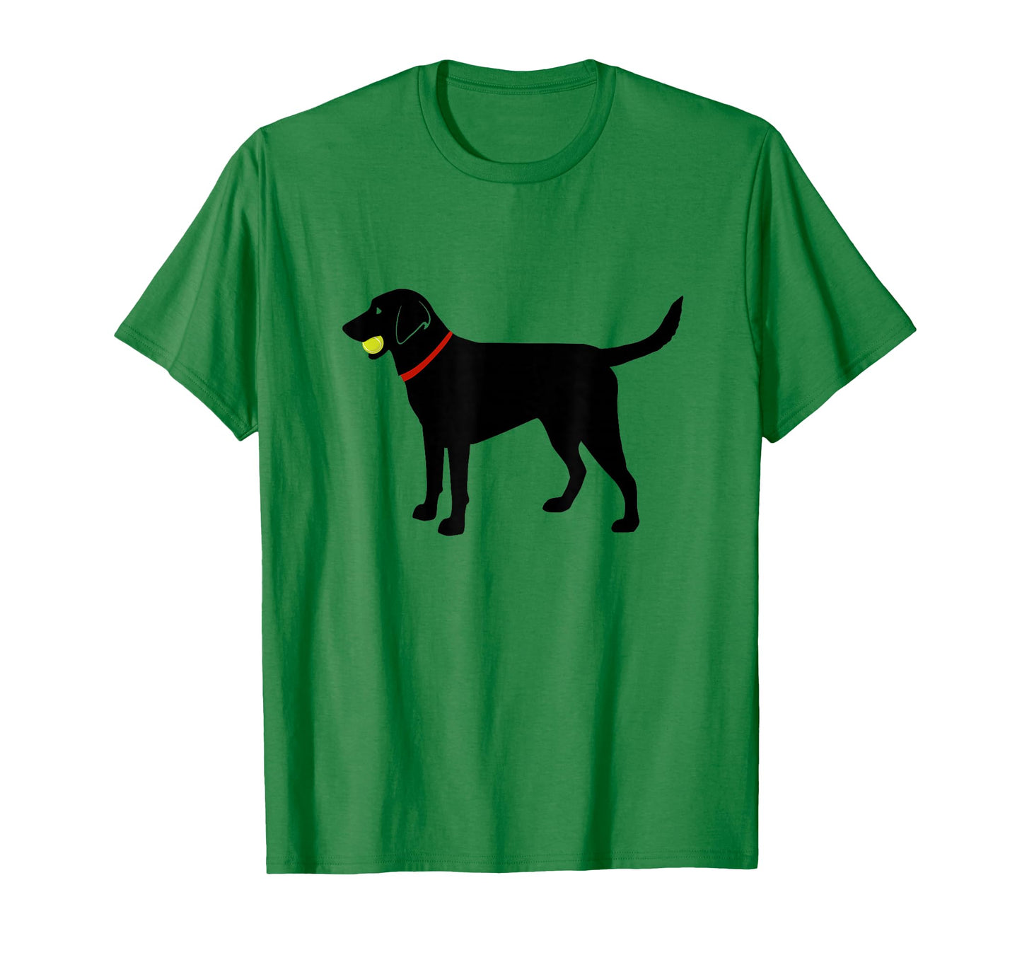 Labrador Retriever Fetch Black Lab Play Ball T-Shirt