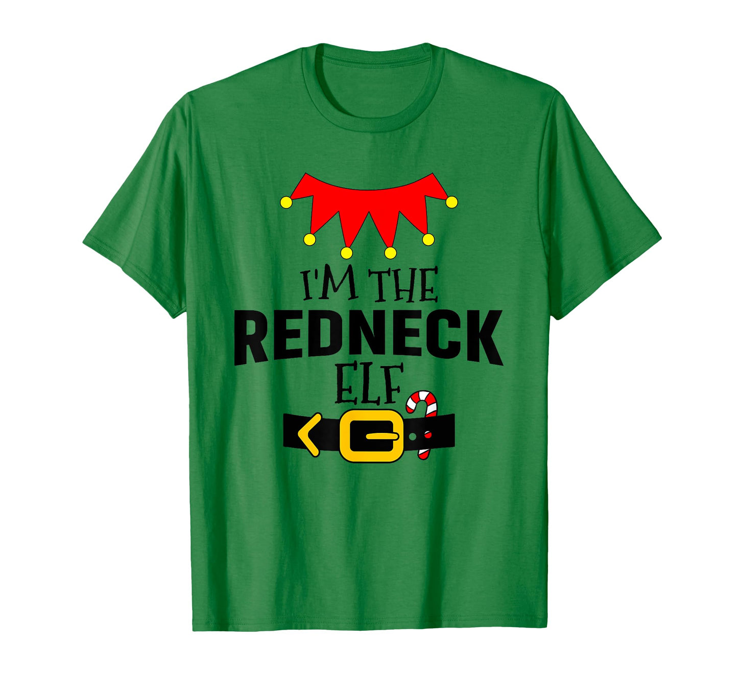 Matching Family Funny Group I'm The Redneck Elf Christmas T-Shirt