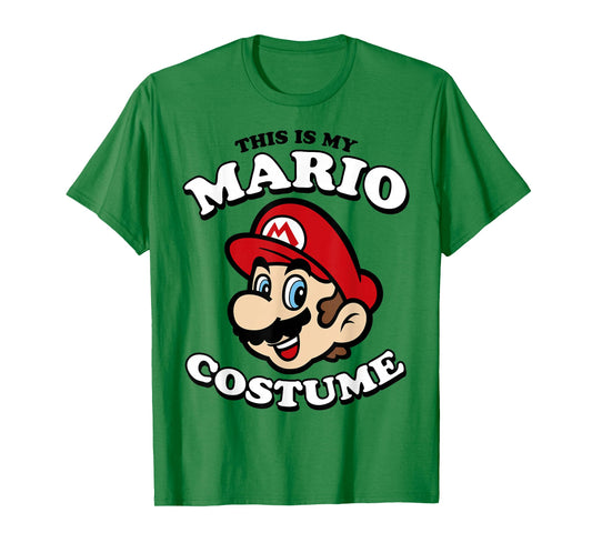 Nintendo Super Mario My Mario Costume Graphic T-Shirt T-Shirt