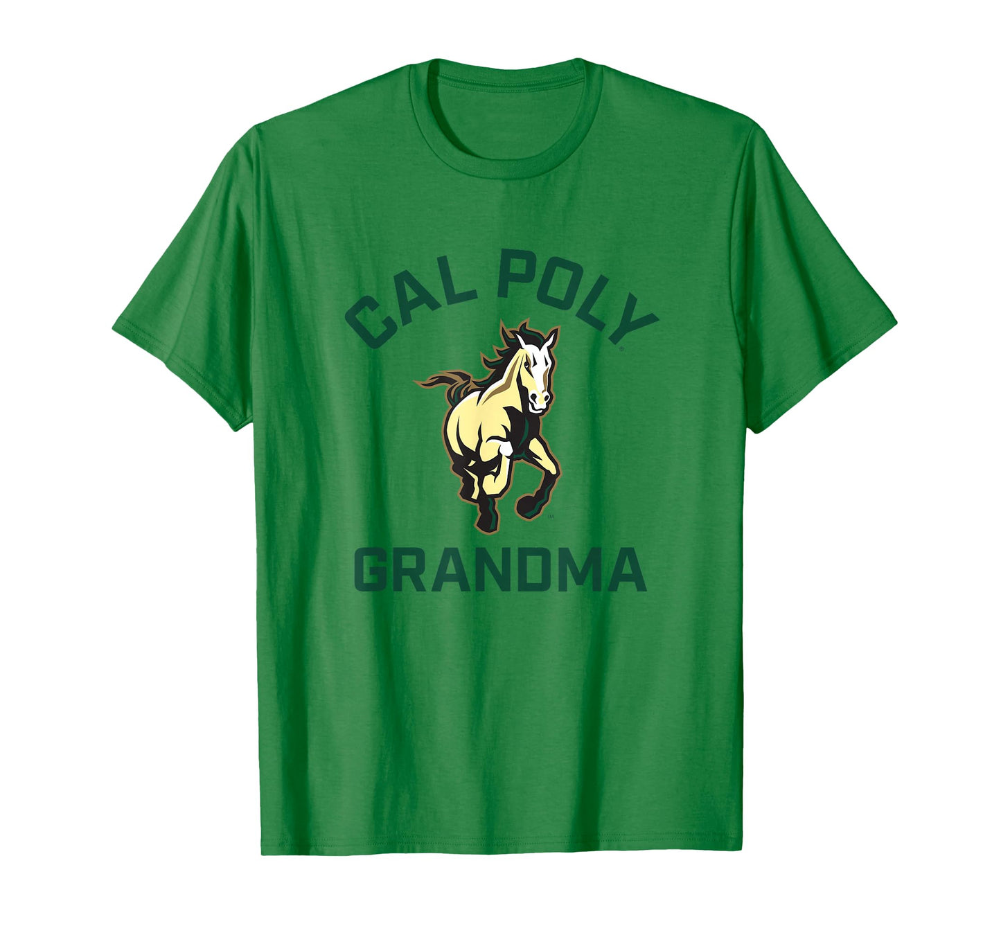 Cal Poly Mustangs Arched Grandma T-Shirt