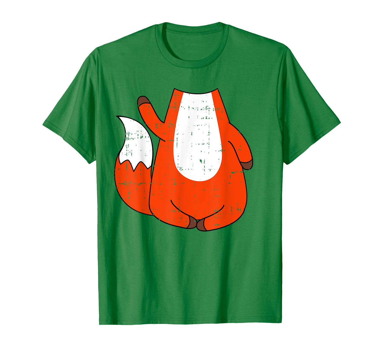 Fox Costume Cute Easy Animal Halloween Gift T-Shirt