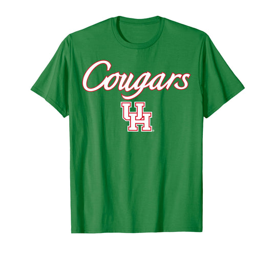 University of Houston | Houston Blue Collection Script Logo T-Shirt