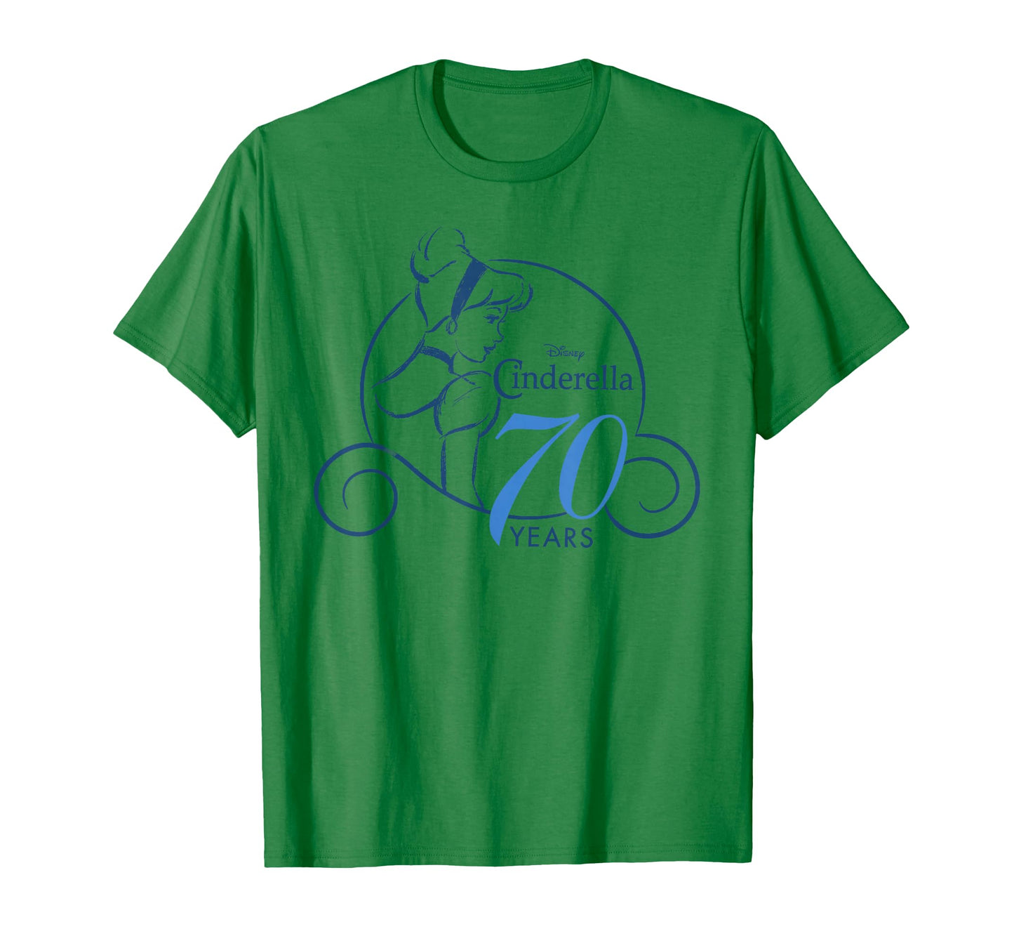Disney Cinderella 70th Anniversary Simple Logo T-Shirt