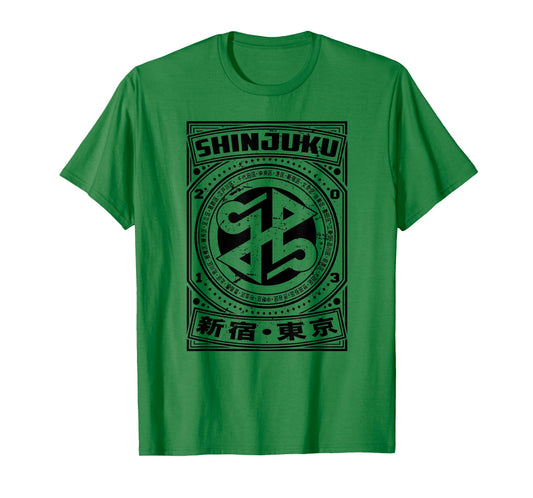 Shinjuku Tokyo Japanese Kanji Character Otaku Fan Souvenir T-Shirt