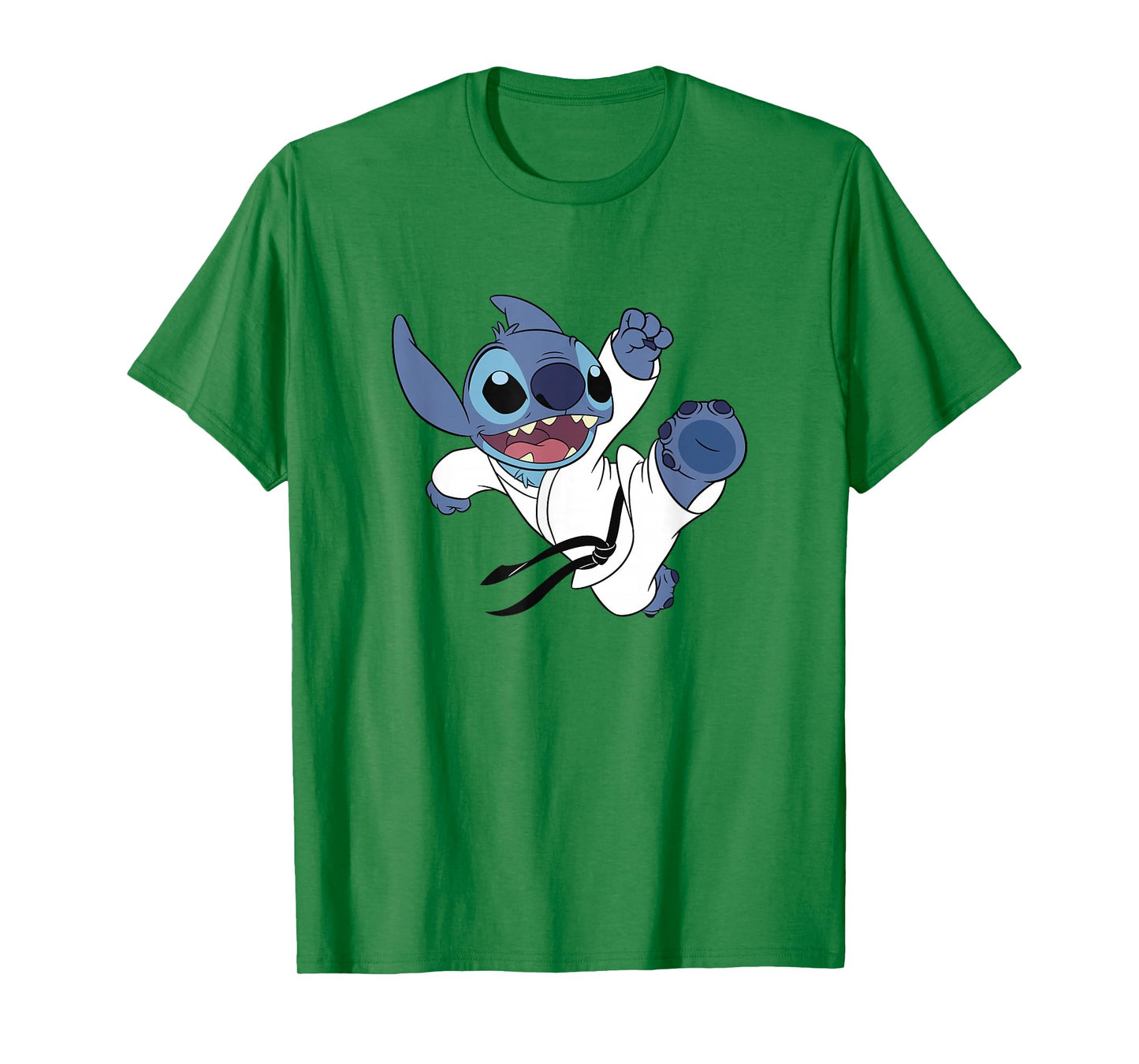 Disney Lilo & Stitch High Kick Karate Uniform Stitch T-Shirt