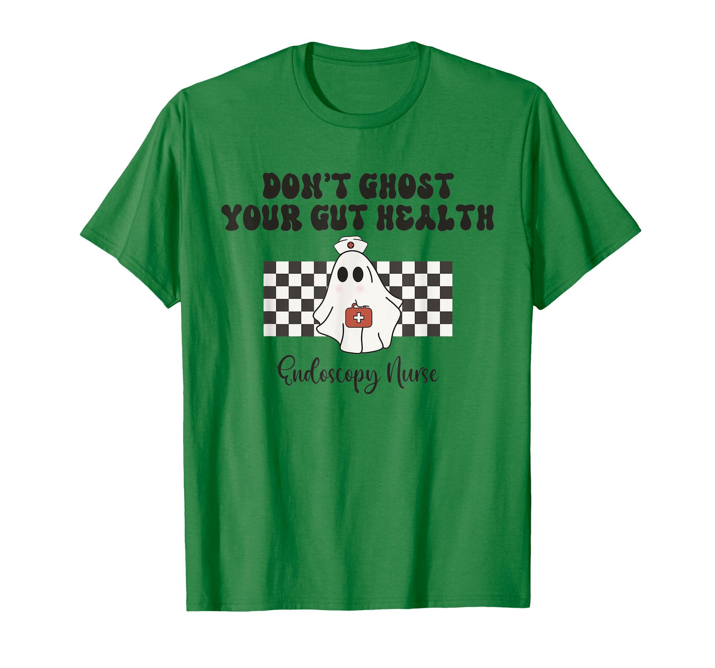 Endoscopy Nurse Halloween Ghosts Endoscopy Team GI Nurse T-Shirt