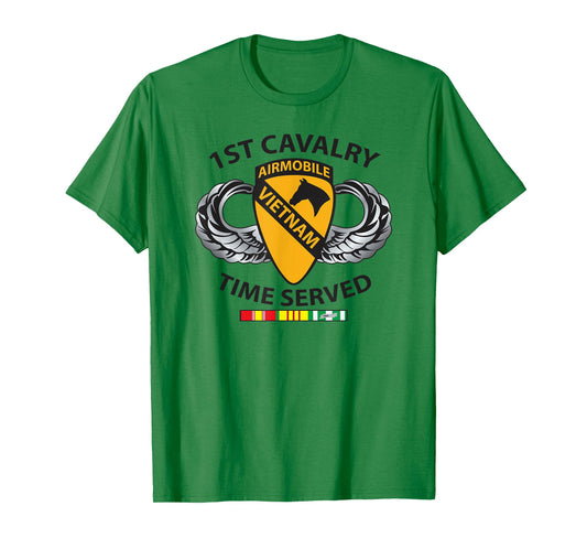 1ST CAVALRY VIETNAM VET TIME SERVED T-Shirt