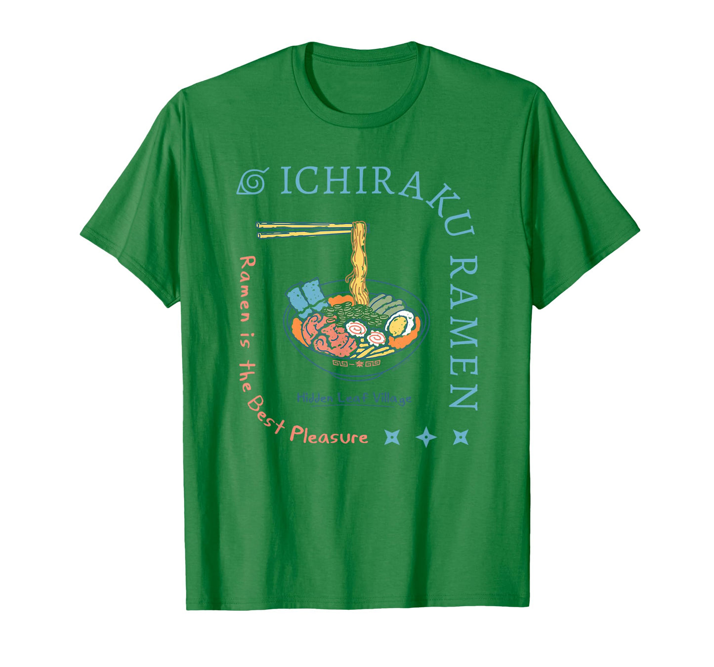 Naruto Shippuden Ichiraku Ramen Dinner Party Anime T-Shirt