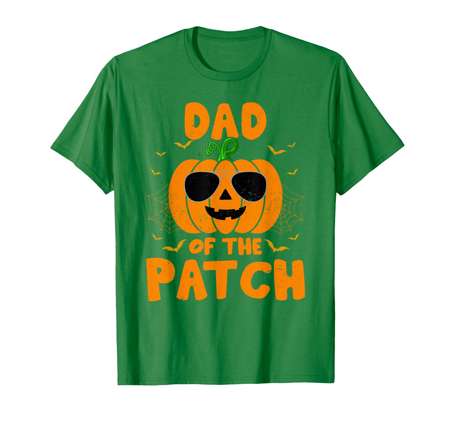 Pumpkin Dad Of The Patch Group Halloween Costume Family Dad T-Shirt