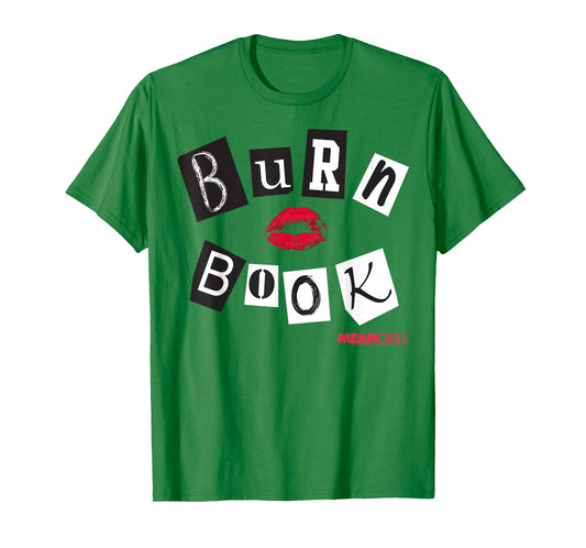 Mean Girls Burn Book Cover Graphic T-Shirt T-Shirt