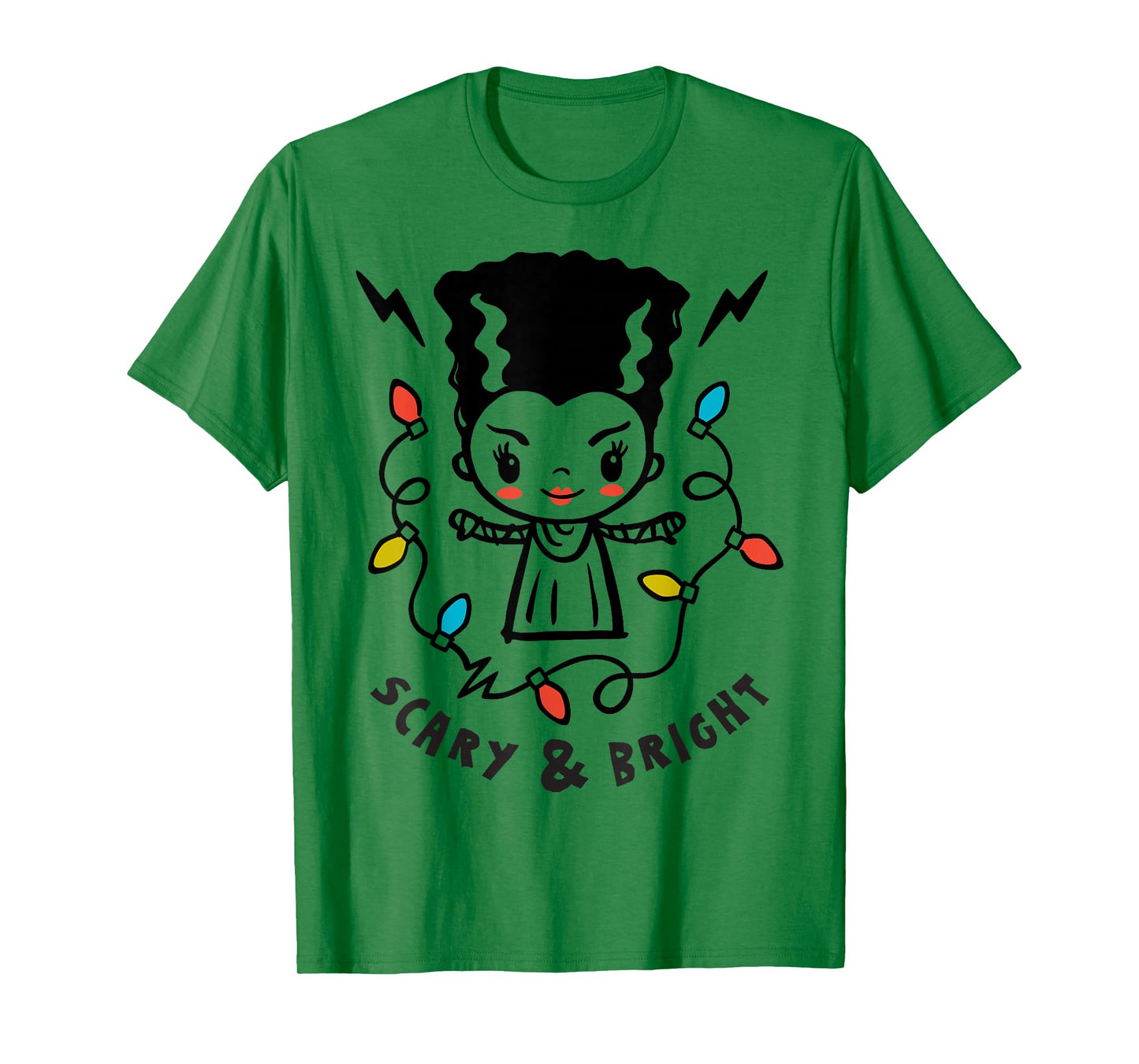 Universal Monsters Christmas Scary And Bright Bride T-Shirt