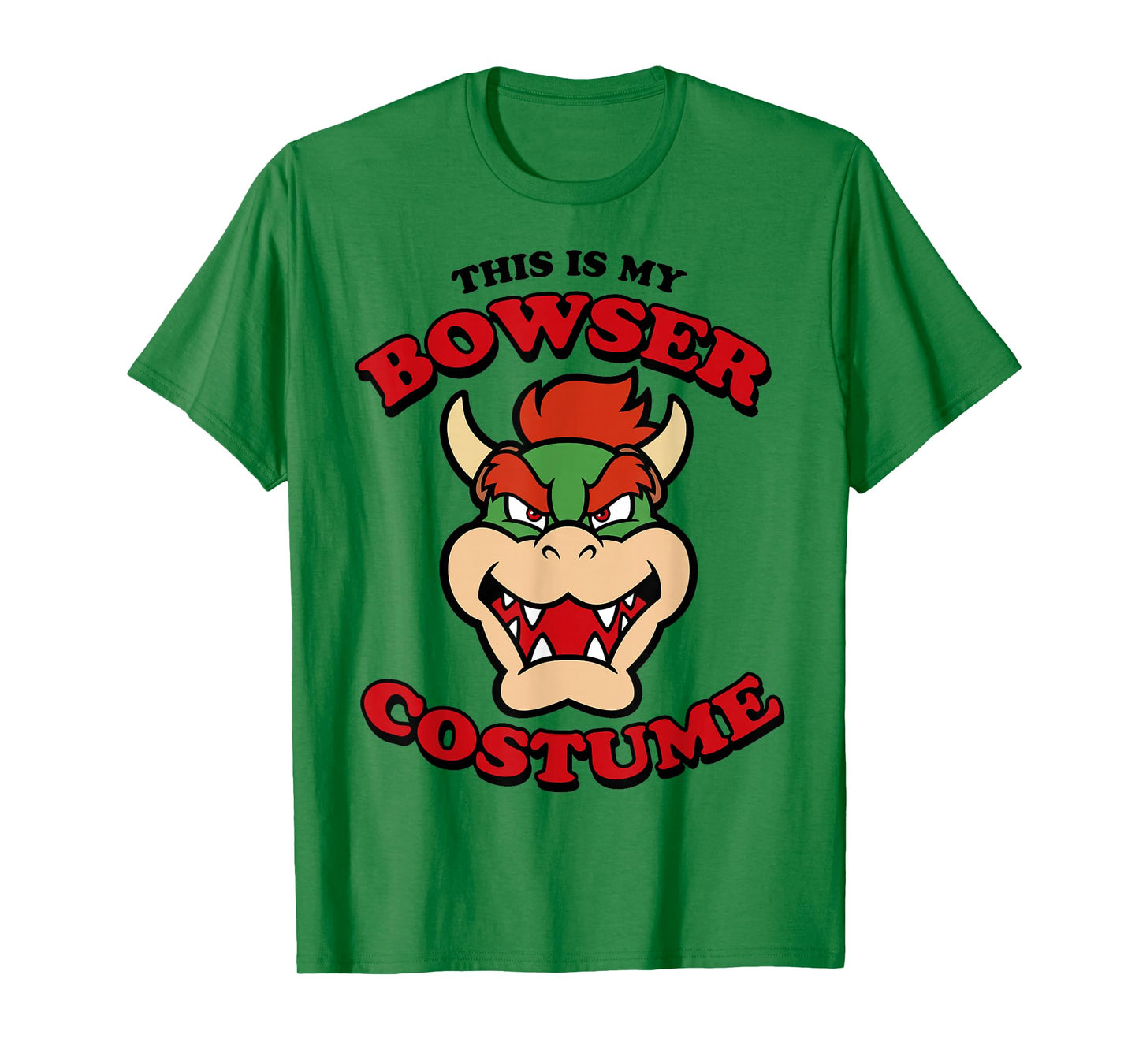 Nintendo Super Mario Bowser Costume Graphic T-Shirt