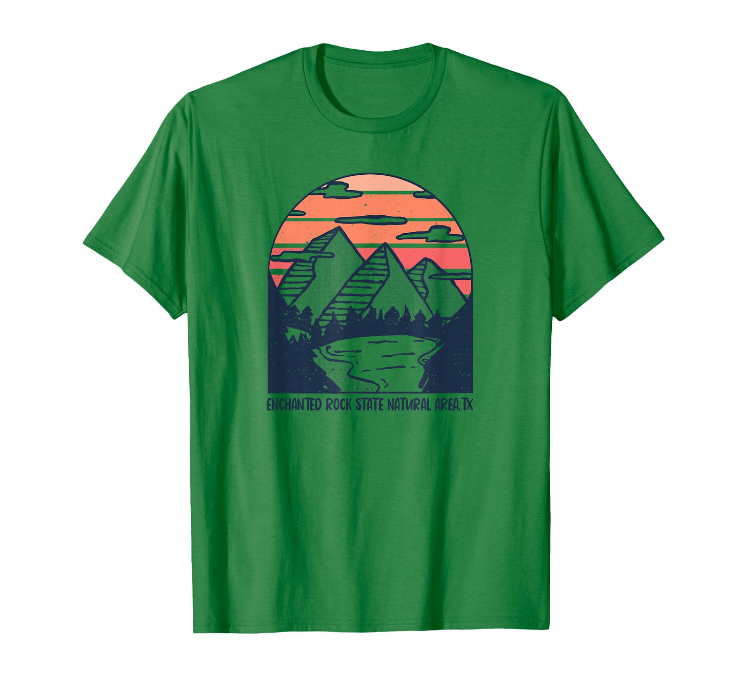 Enchanted Rock Natural Area Texas Outdoors Camping Hiking T-Shirt