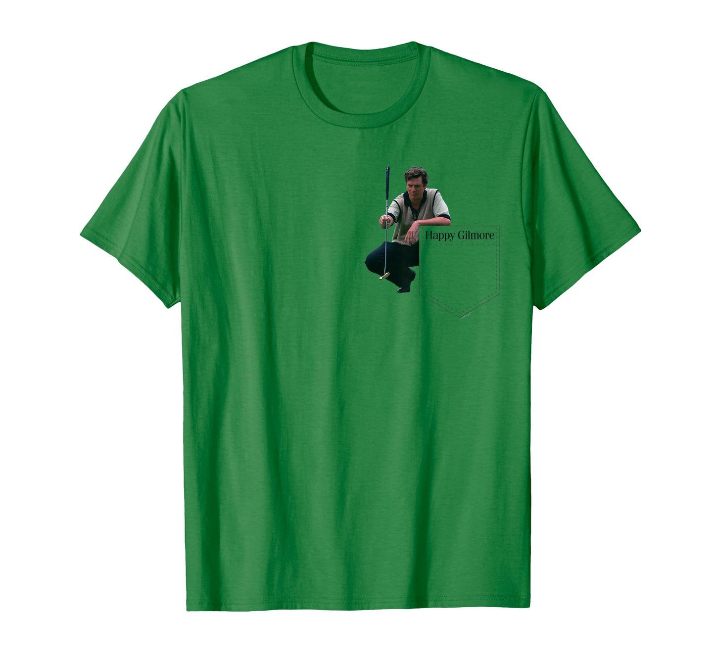 Happy Gilmore Shooter McGavin Putter Pocket Hit T-Shirt