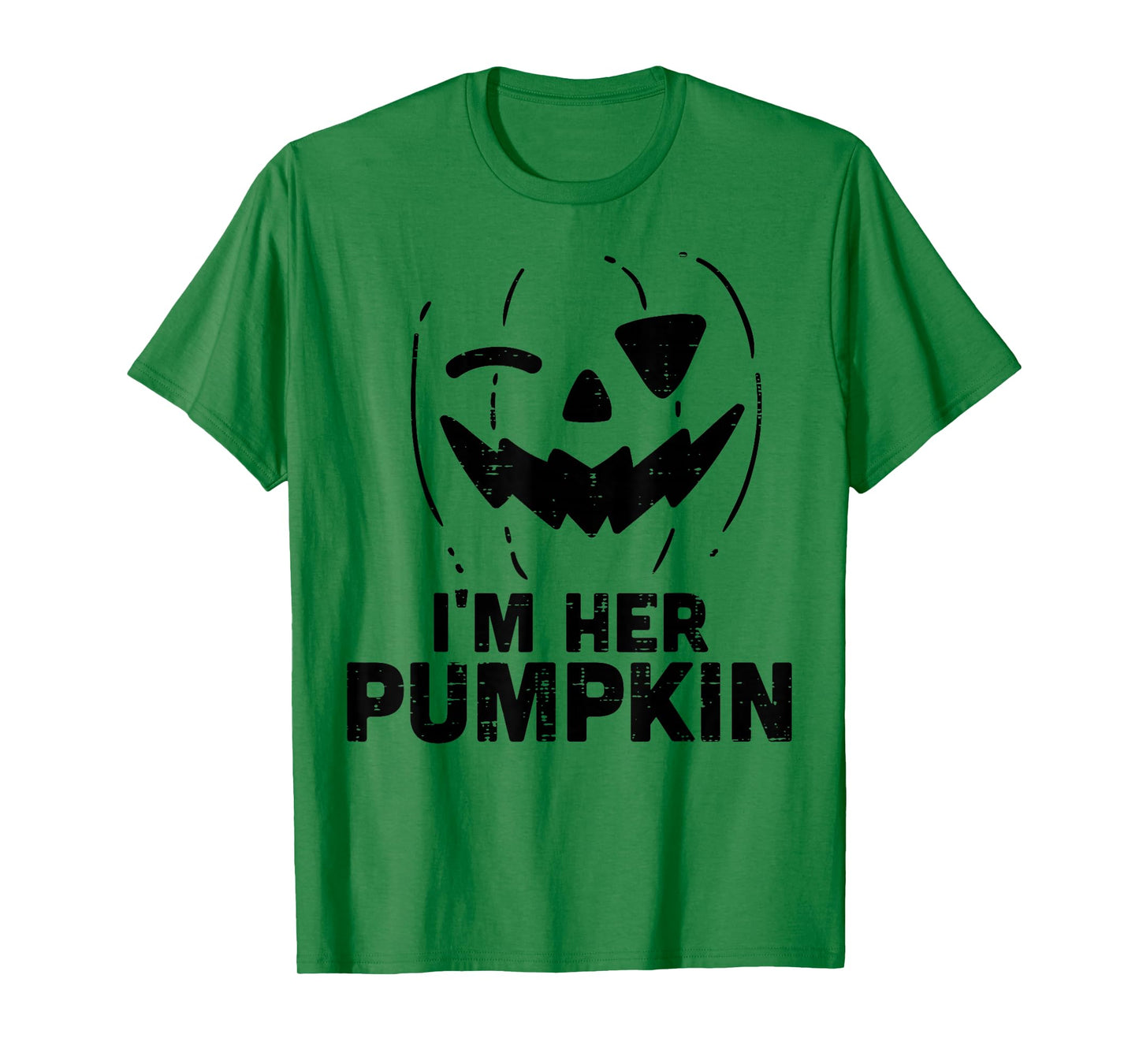 Im Her Pumpkin Matching Halloween Couples Him And Her Men T-Shirt