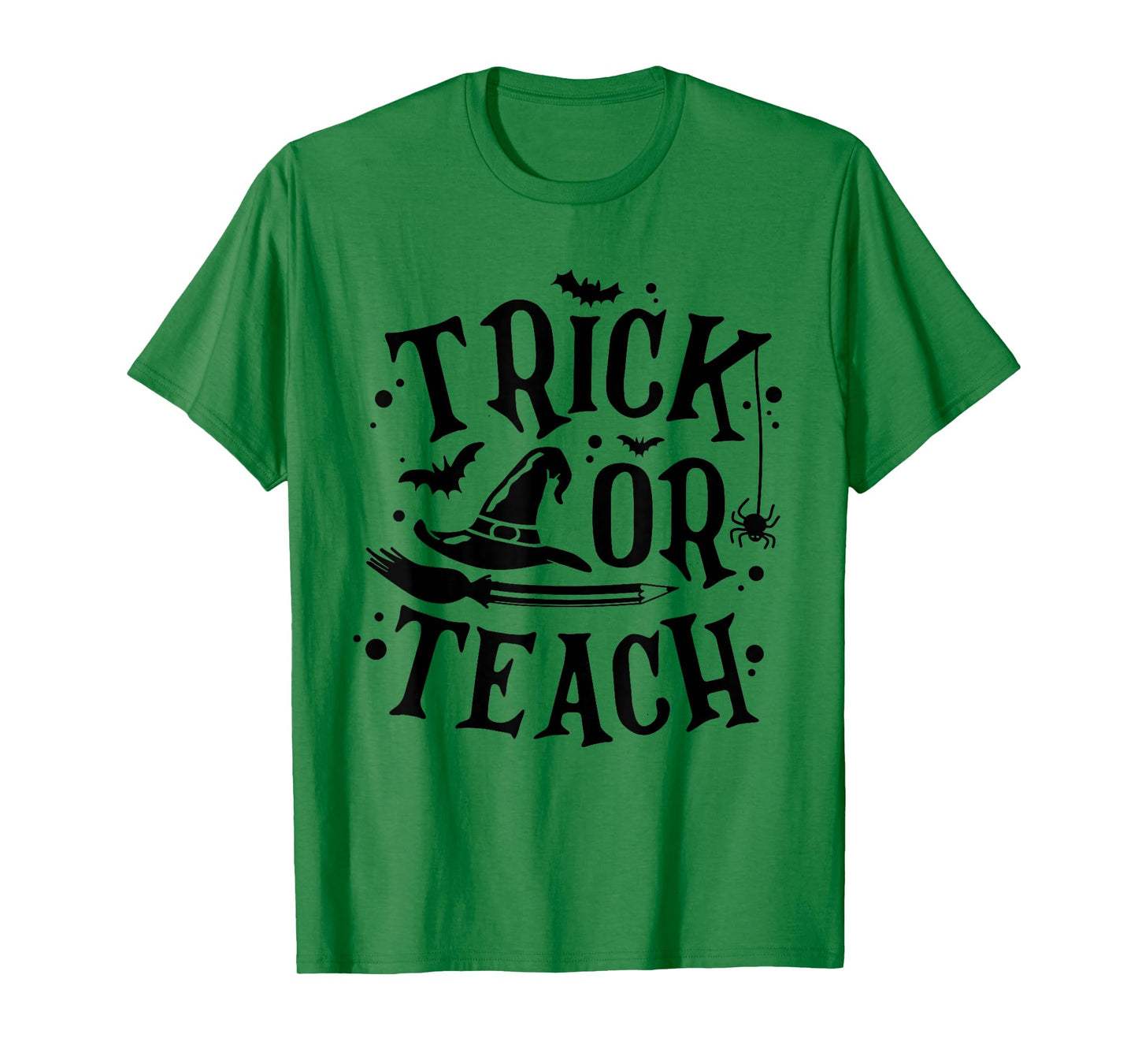 Trick Or Teach Shirt Funny Teacher Halloween Costume Gifts T-Shirt