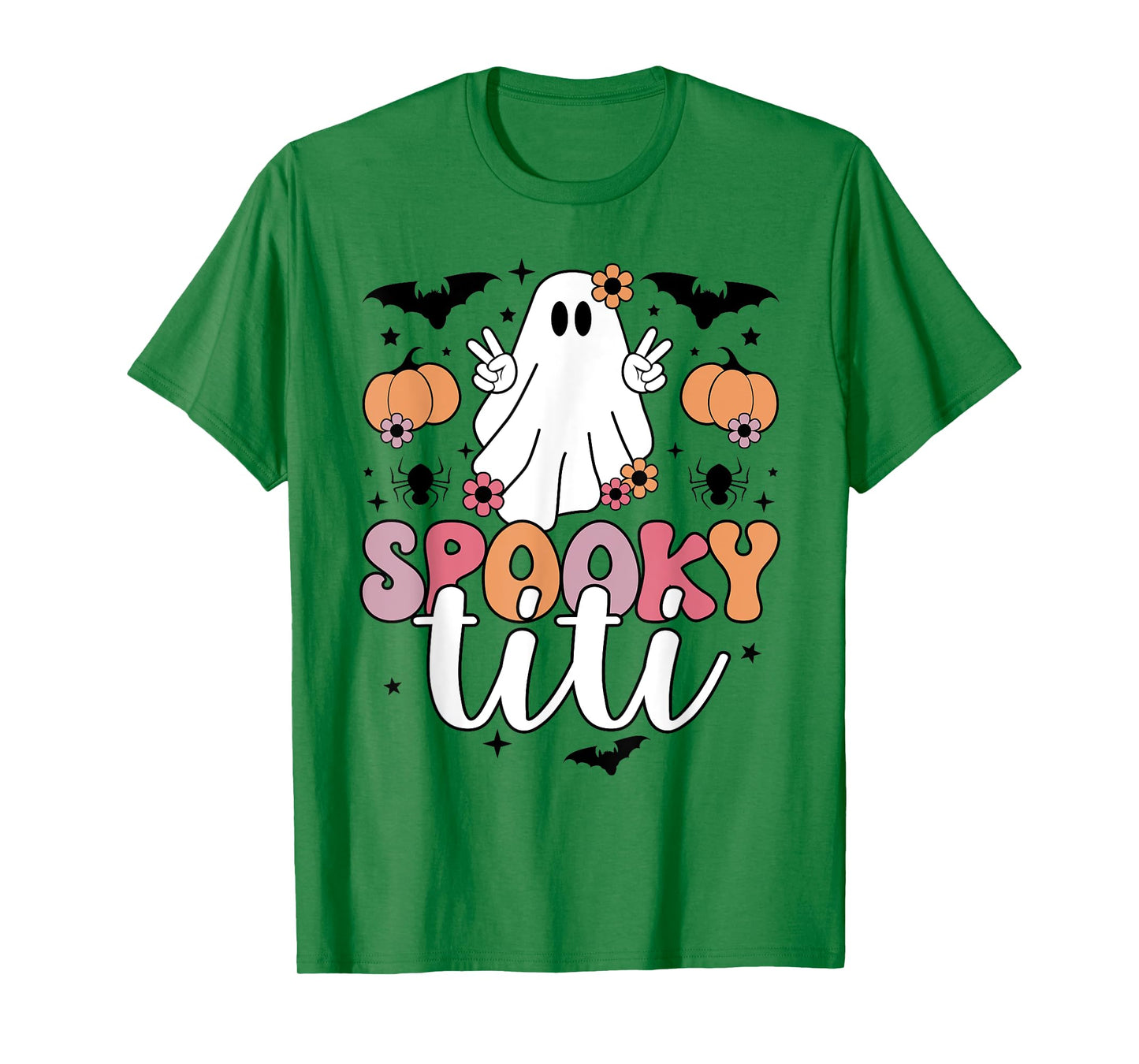 Spooky Titi Auntie Halloween Cute Titi Aunt T-Shirt