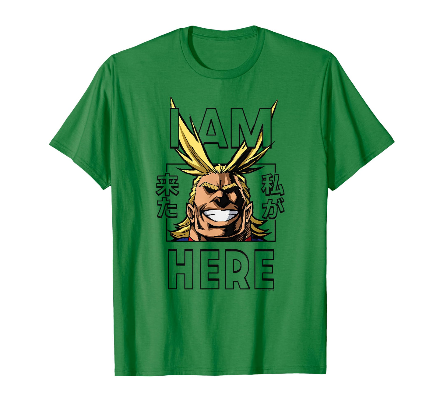My Hero Academia All Might I Am Here Anime T-Shirt
