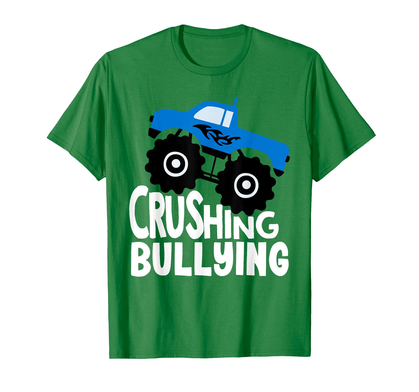 Crushing Bullying Monster Truck Kids Unity Day Orange 2023 T-Shirt