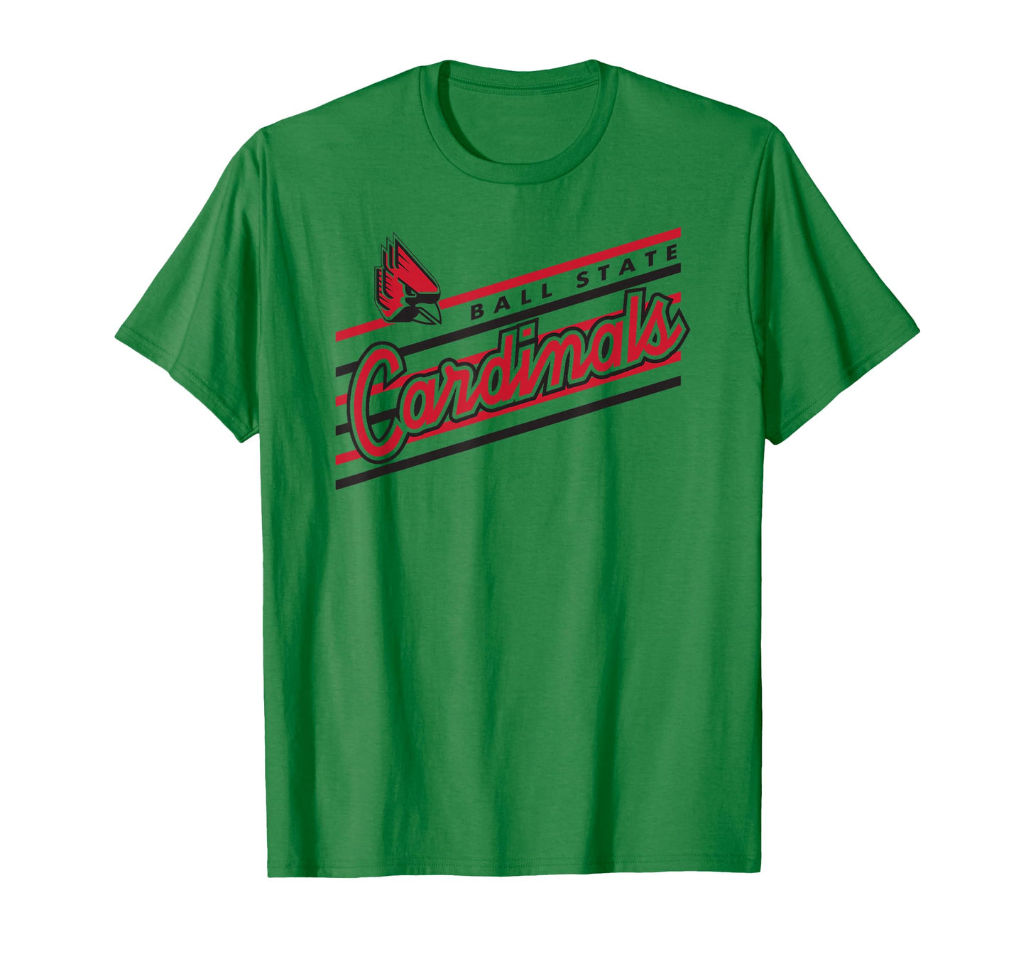 Ball State Cardinals Retro Performer White T-Shirt