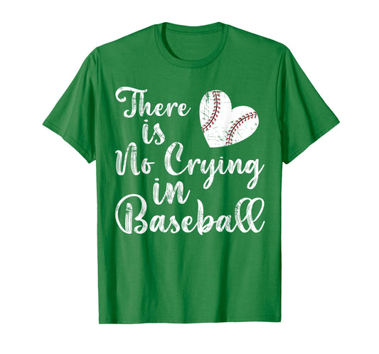 Cute There Is No Crying In Baseball Sister Toddler Funny Kid T-Shirt