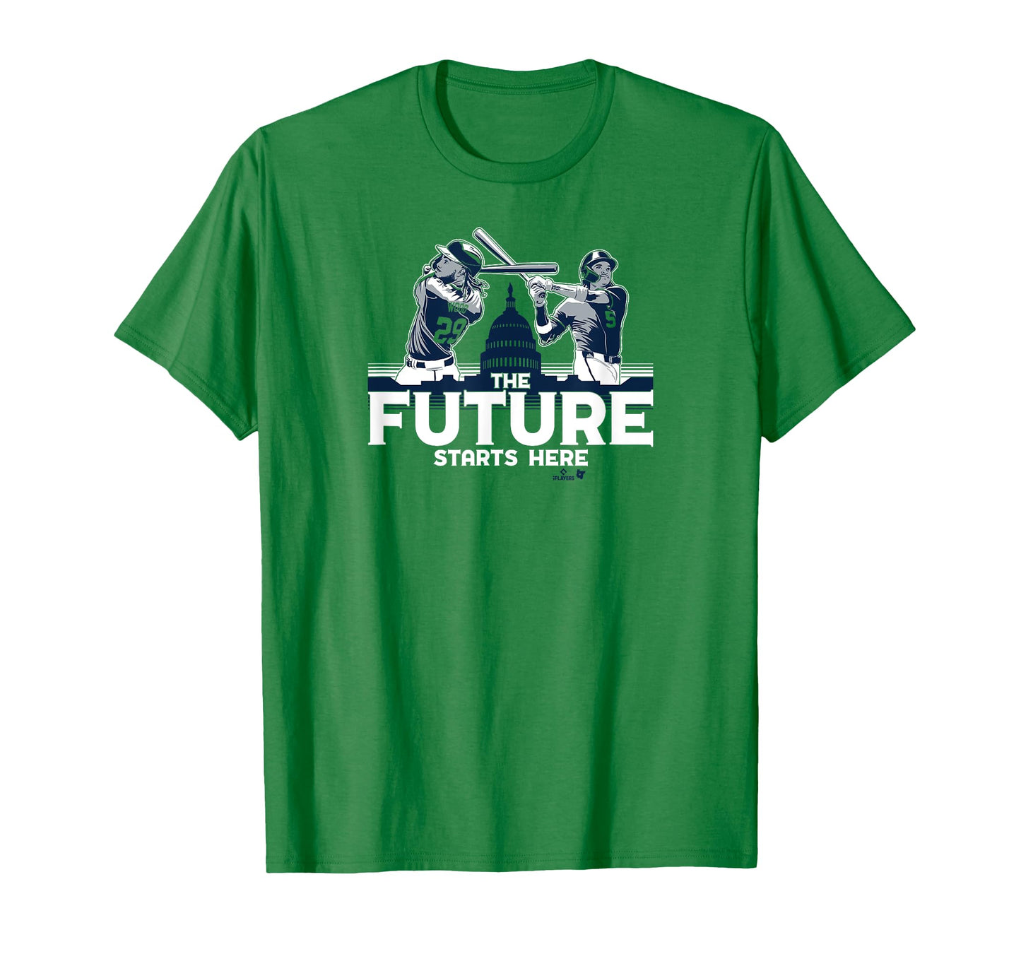 James Wood & CJ Abrams - Future Starts Here - DC Baseball T-Shirt