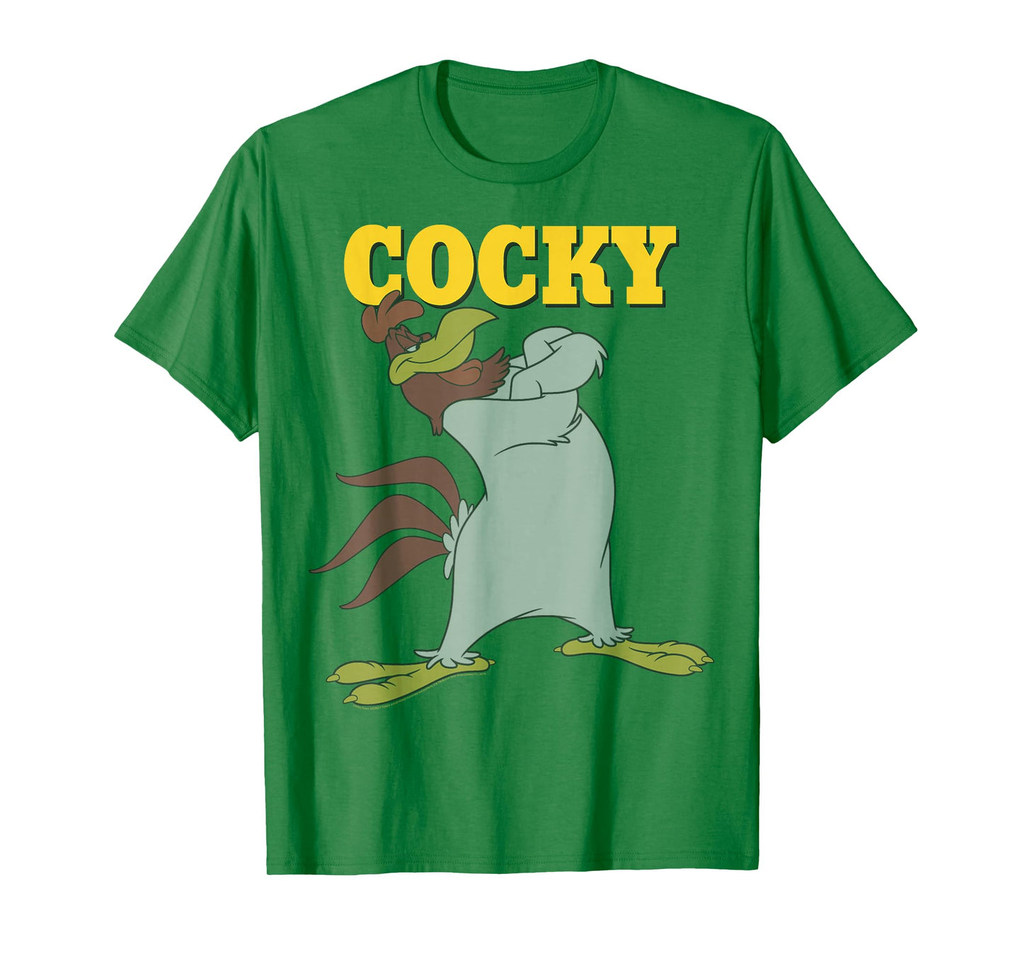 Looney Tunes Foghorn Leghorn Cocky Portrait T-Shirt Small