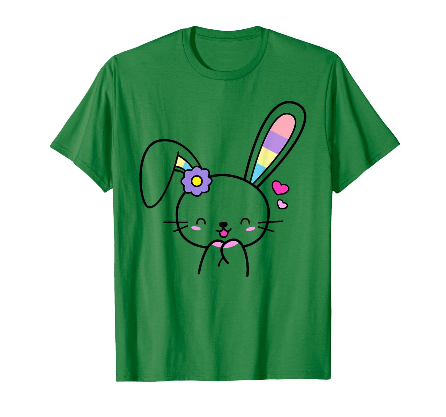 Kawaii Pink Pastel Bunny Decora Fairy Kei Japanese Aesthetic T-Shirt