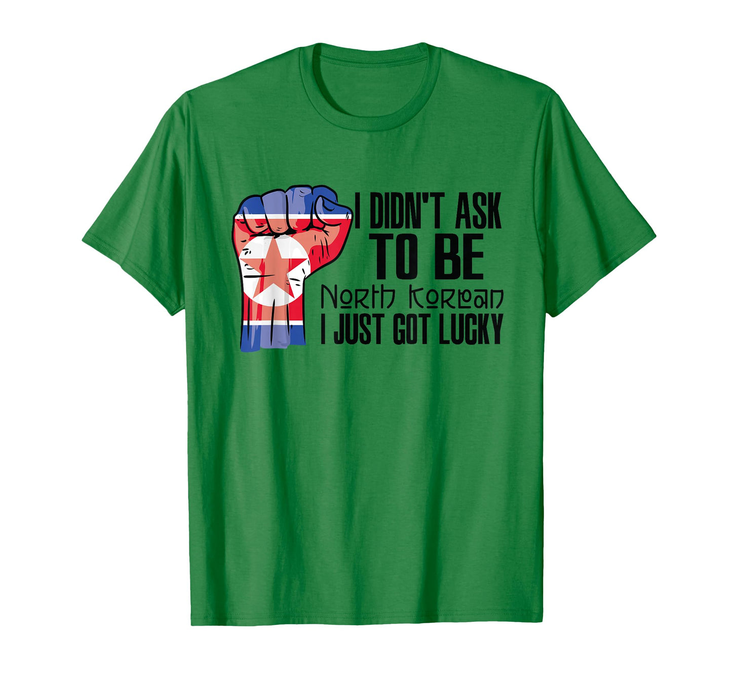North Korean North Korea Flag Grown Roots Patriot T-Shirt