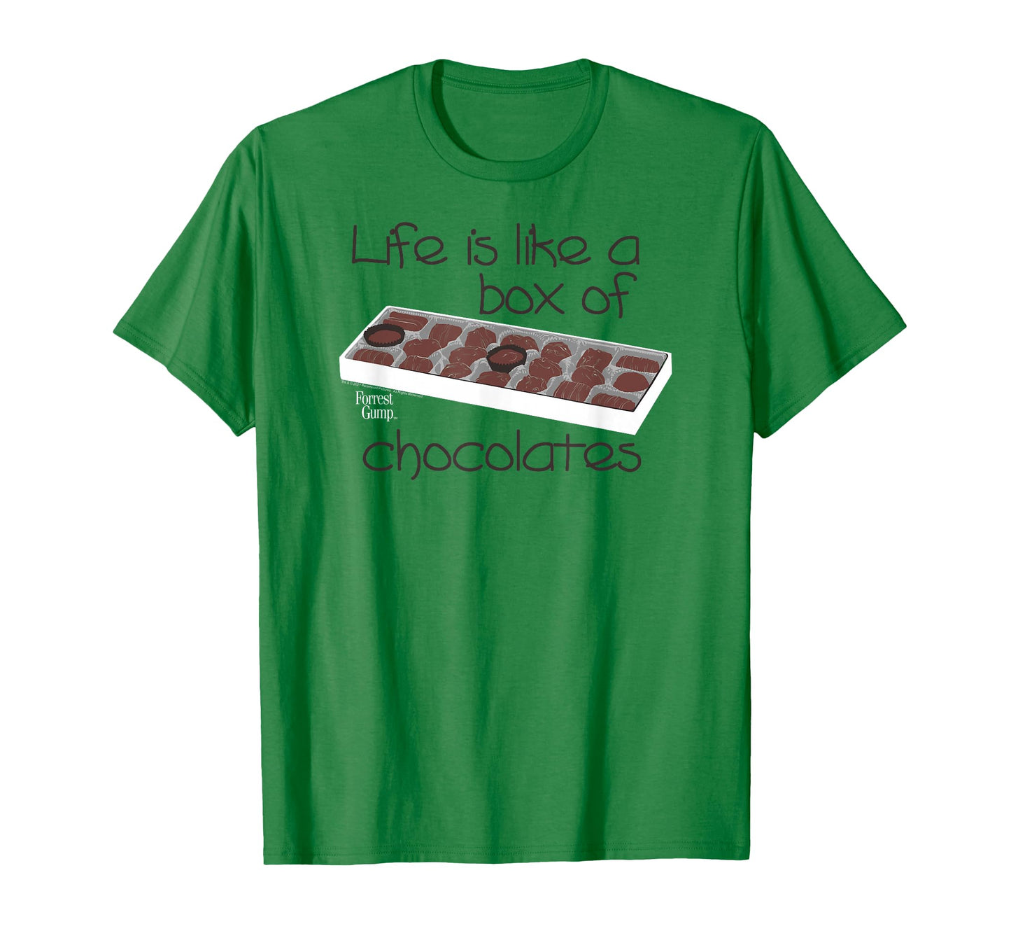 Forrest Gump Life is Like a Box of Chocolates T-Shirt