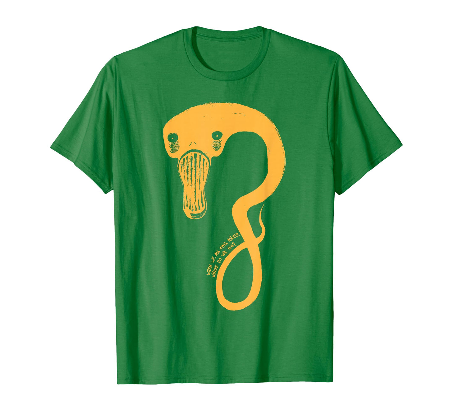 Billie Eilish Official Orange Monster T-Shirt