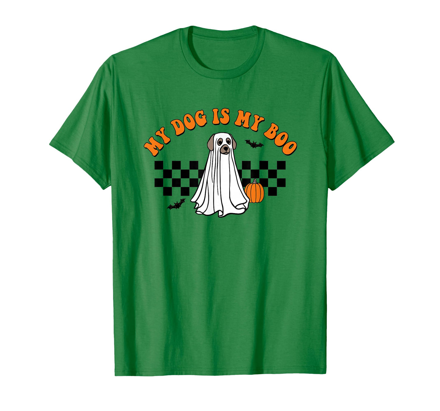My Dog Is Boo Funny Dog Owner Boo Ghost Lover Halloween T-Shirt