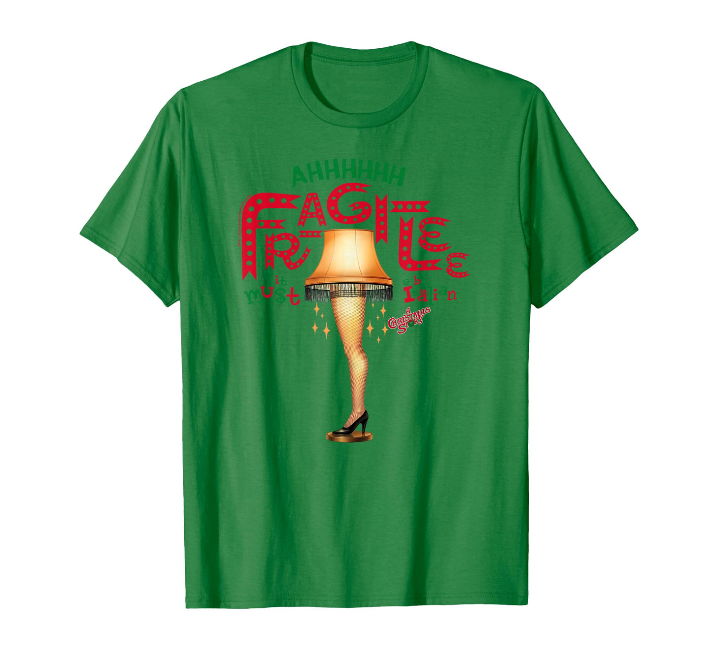 A Christmas Story Ahh Fragilee Leg Lamp Funny Holiday T-Shirt