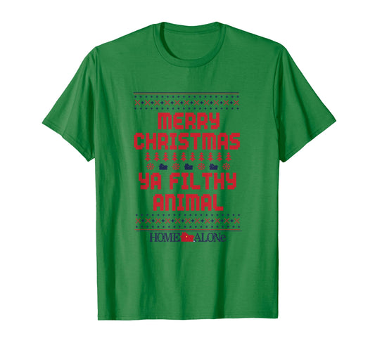 Home Alone Ya Filthy Animal Christmas T-Shirt